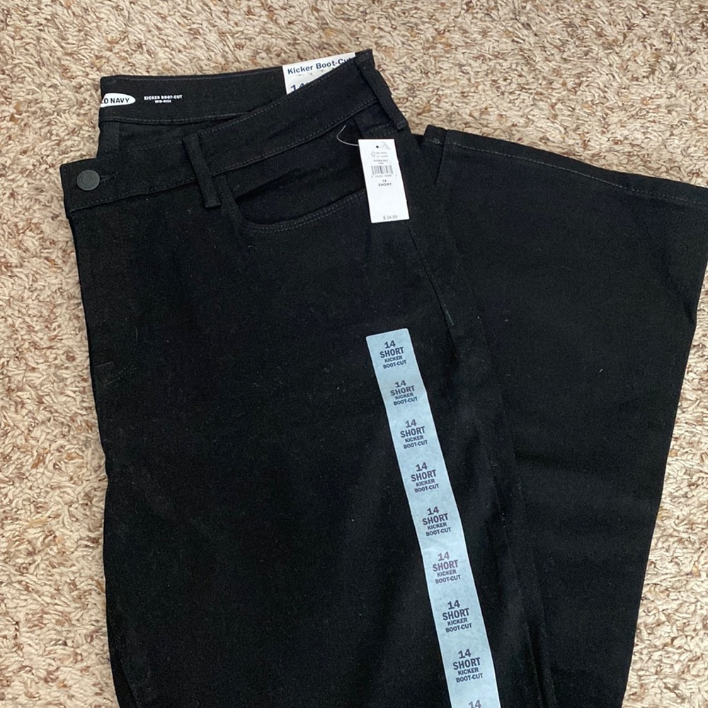 Old Navy kicker boot cut jeans